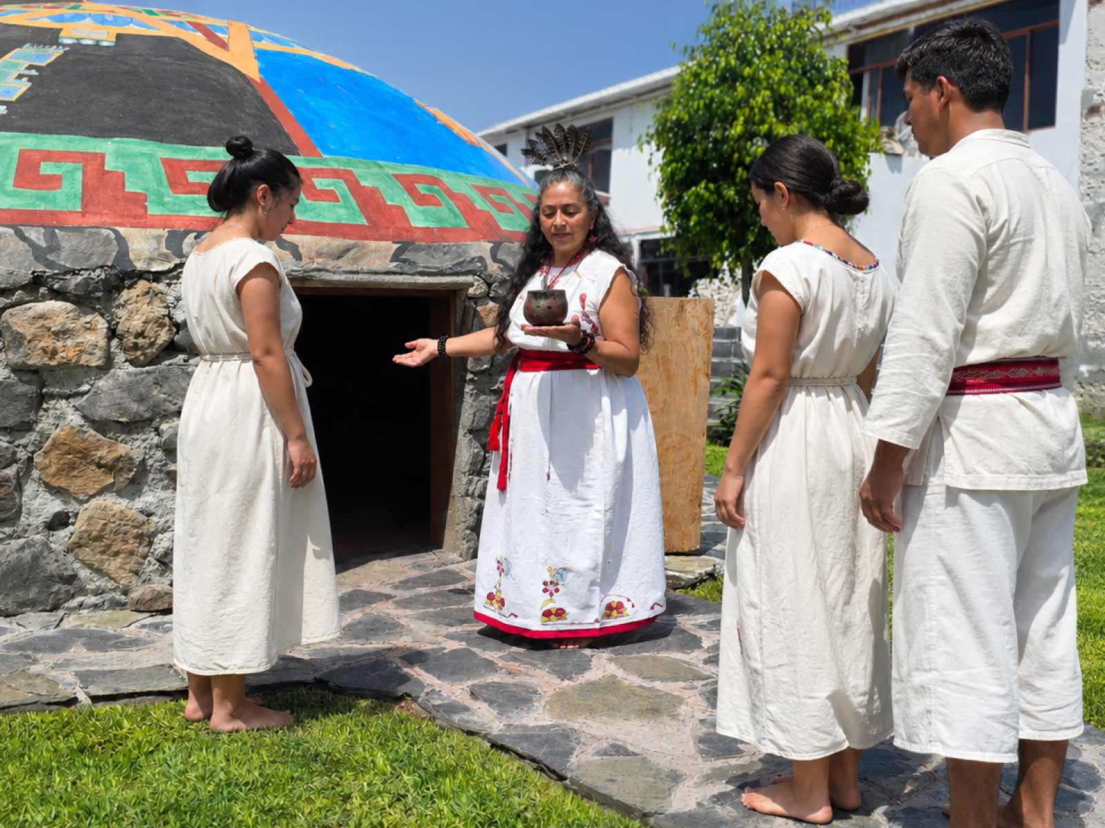 Temazcal prehispánico